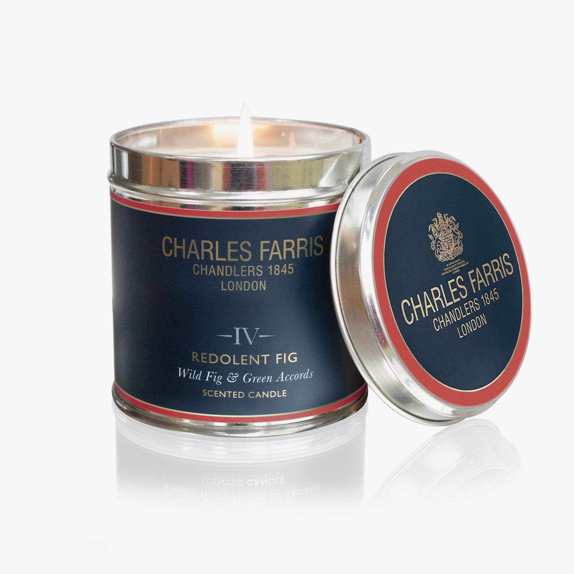 IV Redolent Fig Tin Candle