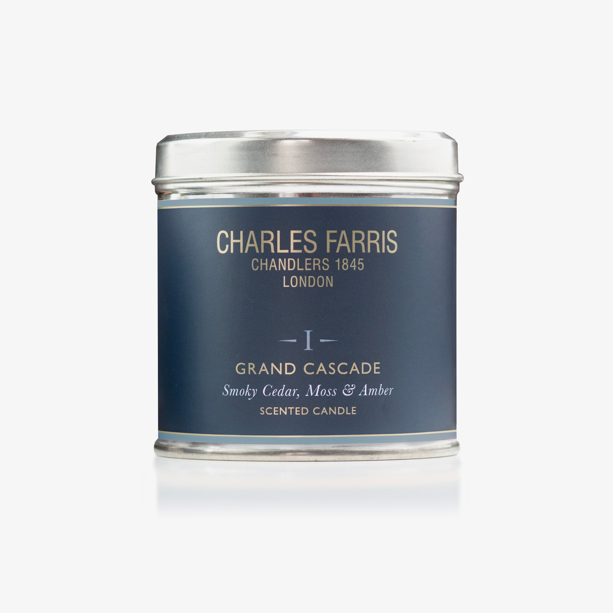 I Grand Cascade Tin Candle