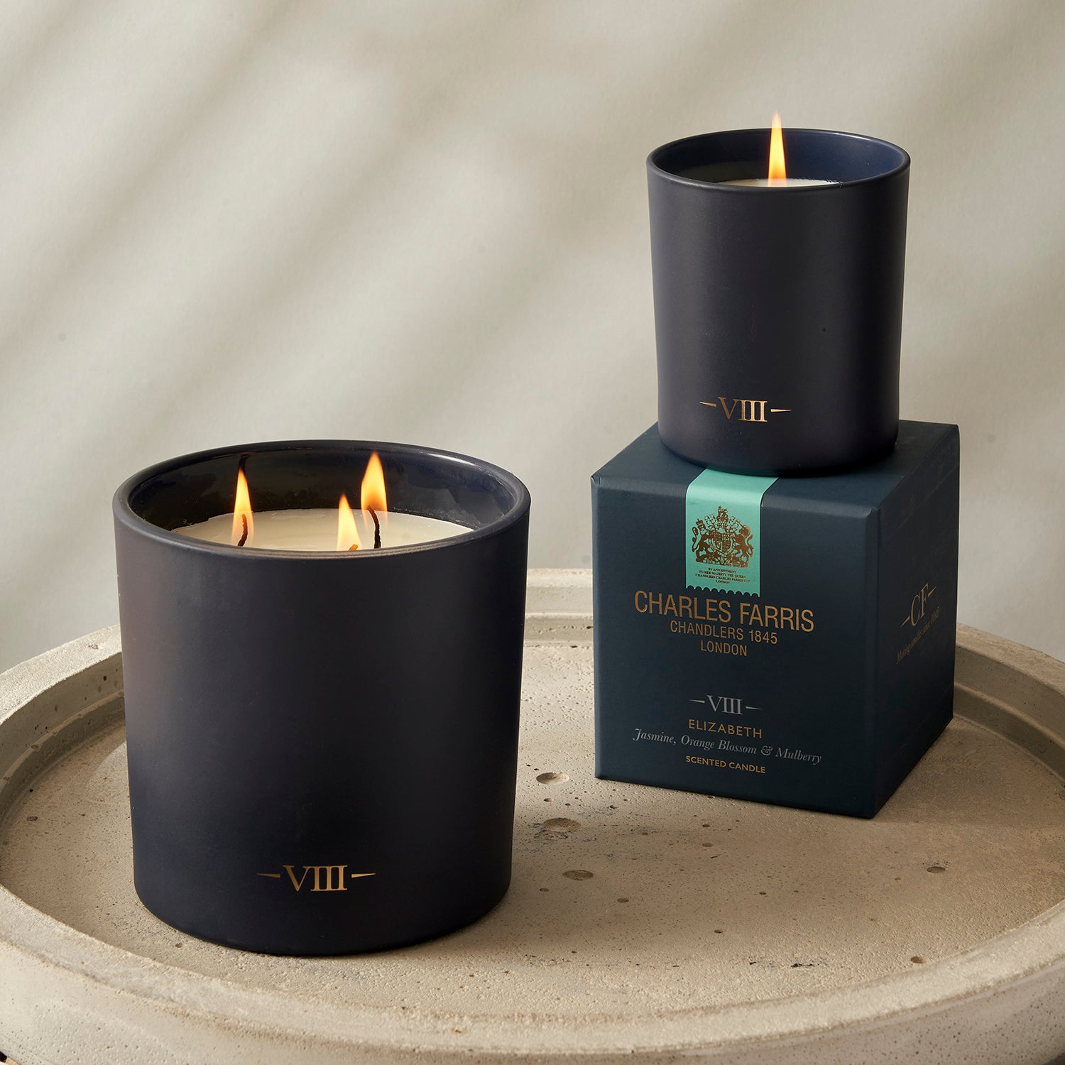 VIII Elizabeth Candle