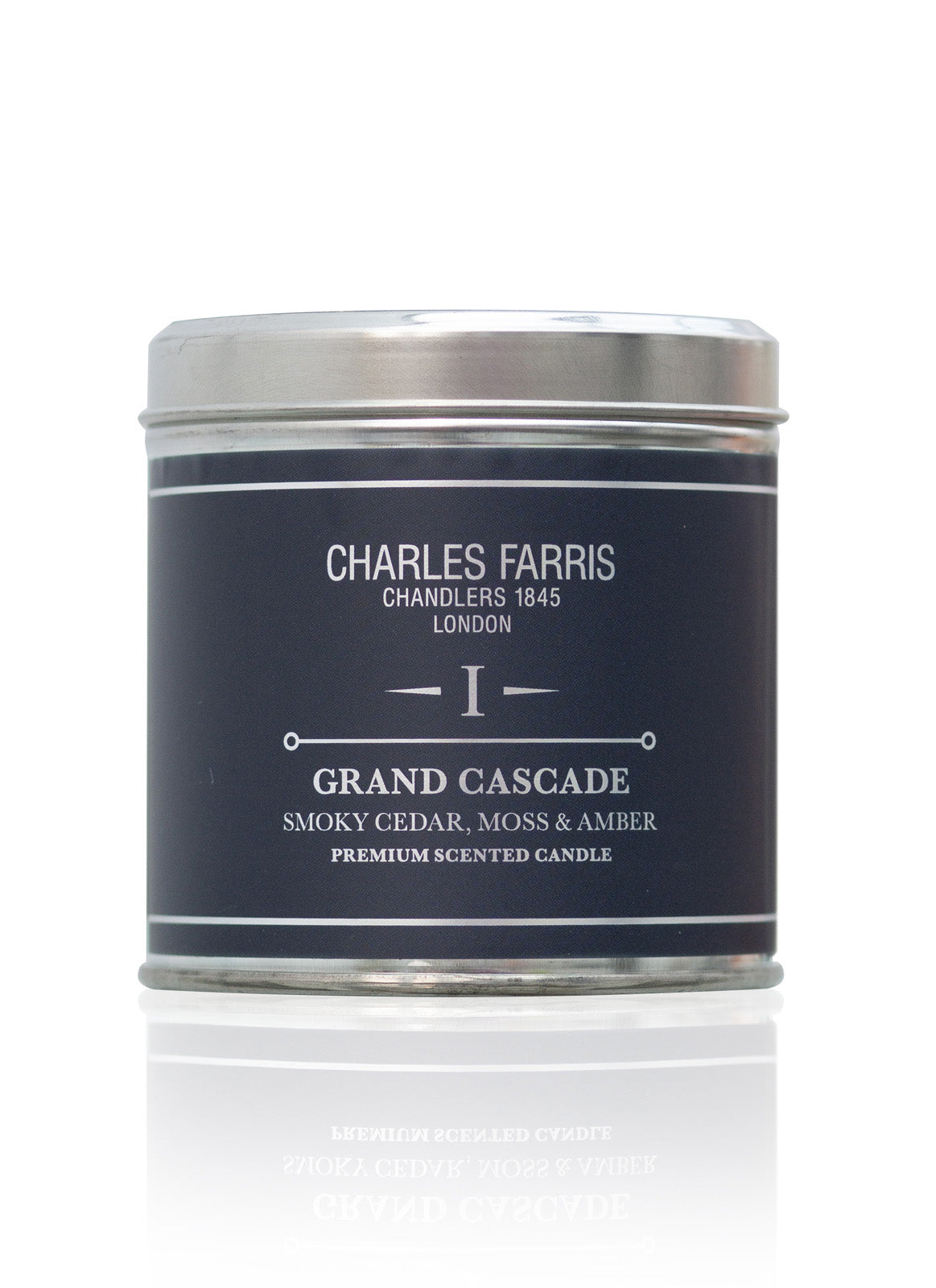 I Grand Cascade Tin Candle