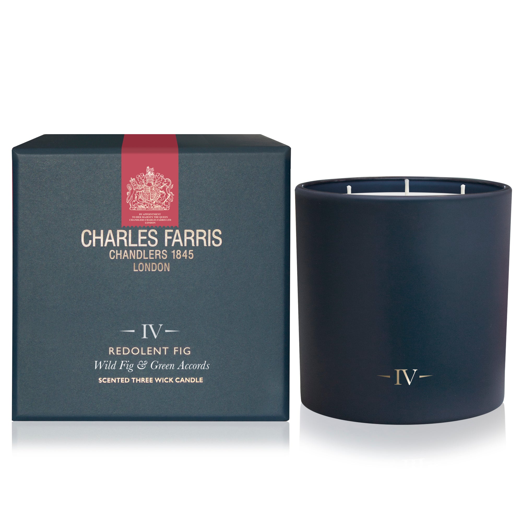 IV Redolent Fig – 3 Wick Candle