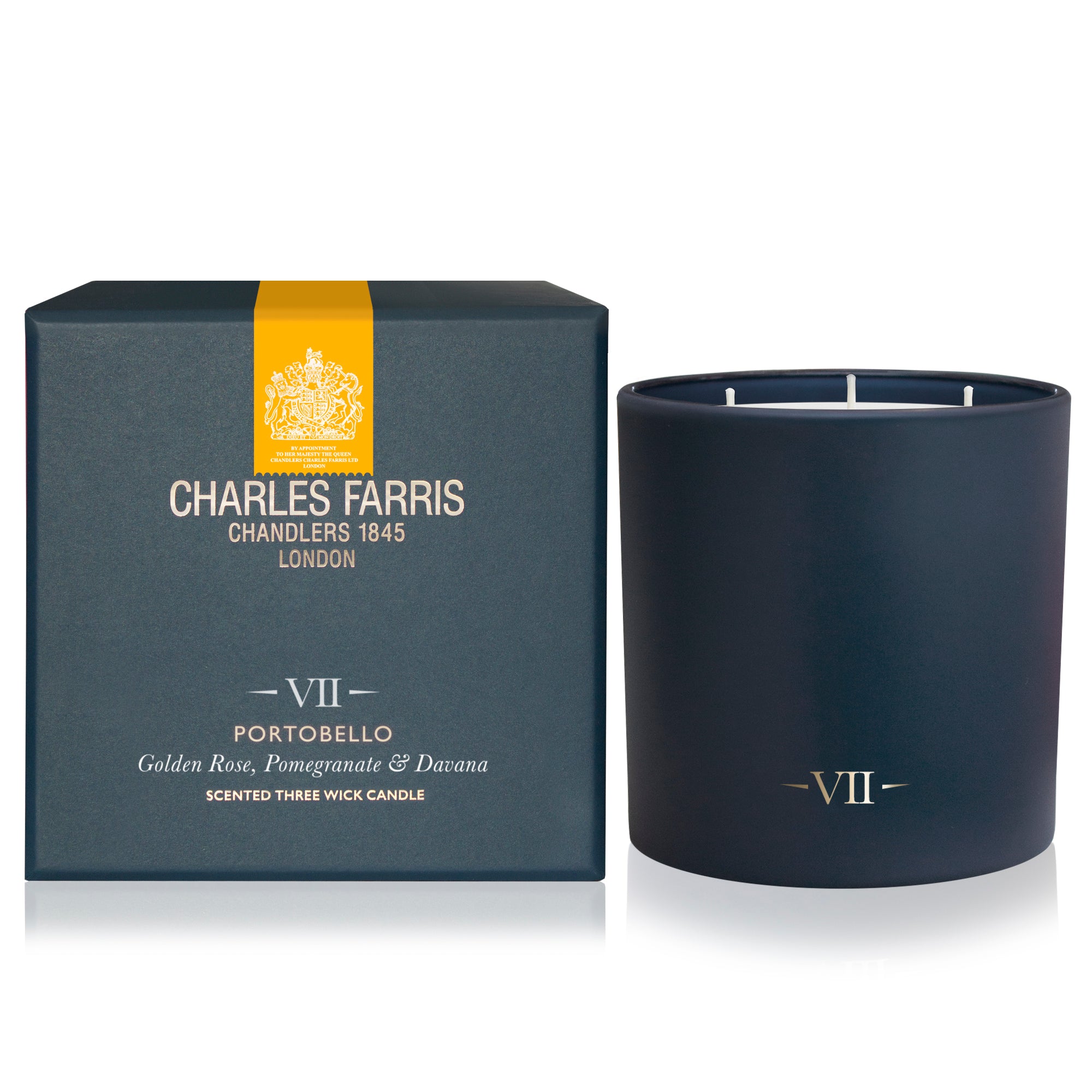 VII Portobello – 3 Wick Candle
