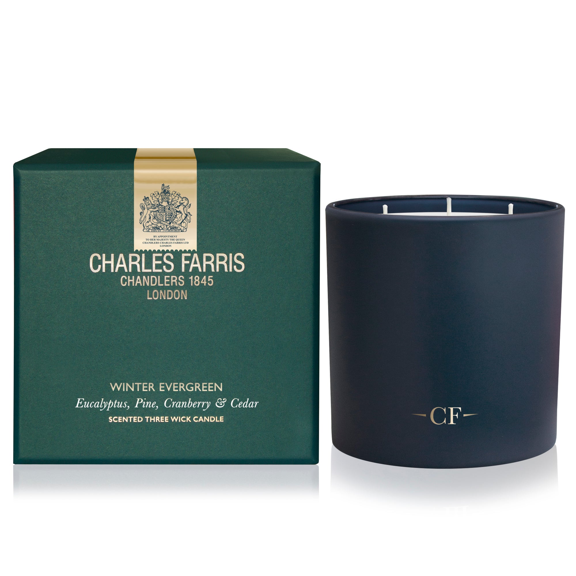 Winter Evergreen – 3 Wick Candle