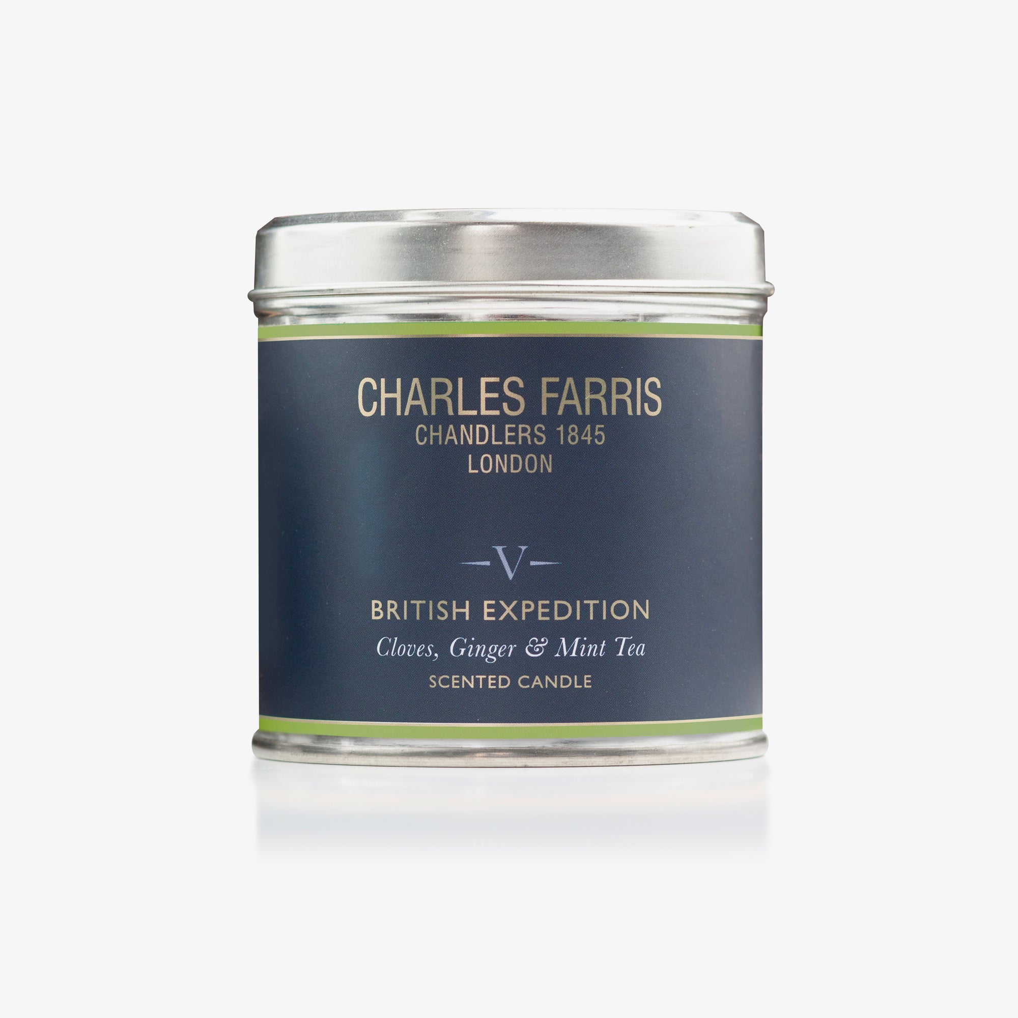 V British Expedition Tin Candle