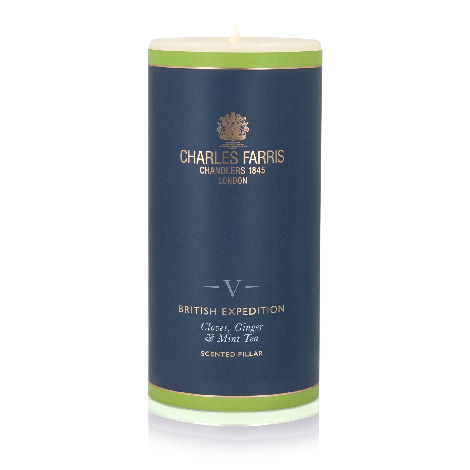 British Expedition Scented Pillar Candle