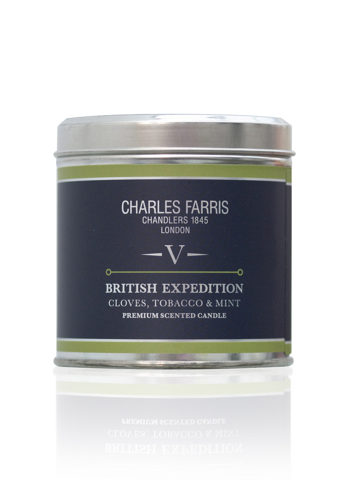 V British Expedition Tin Candle