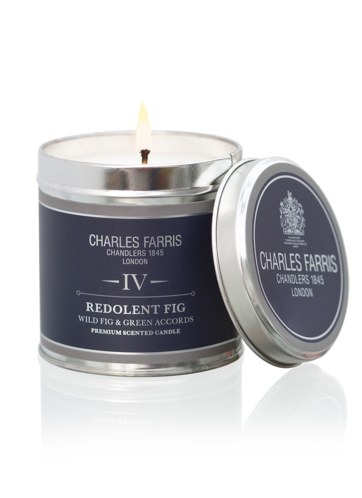 IV Redolent Fig Tin Candle