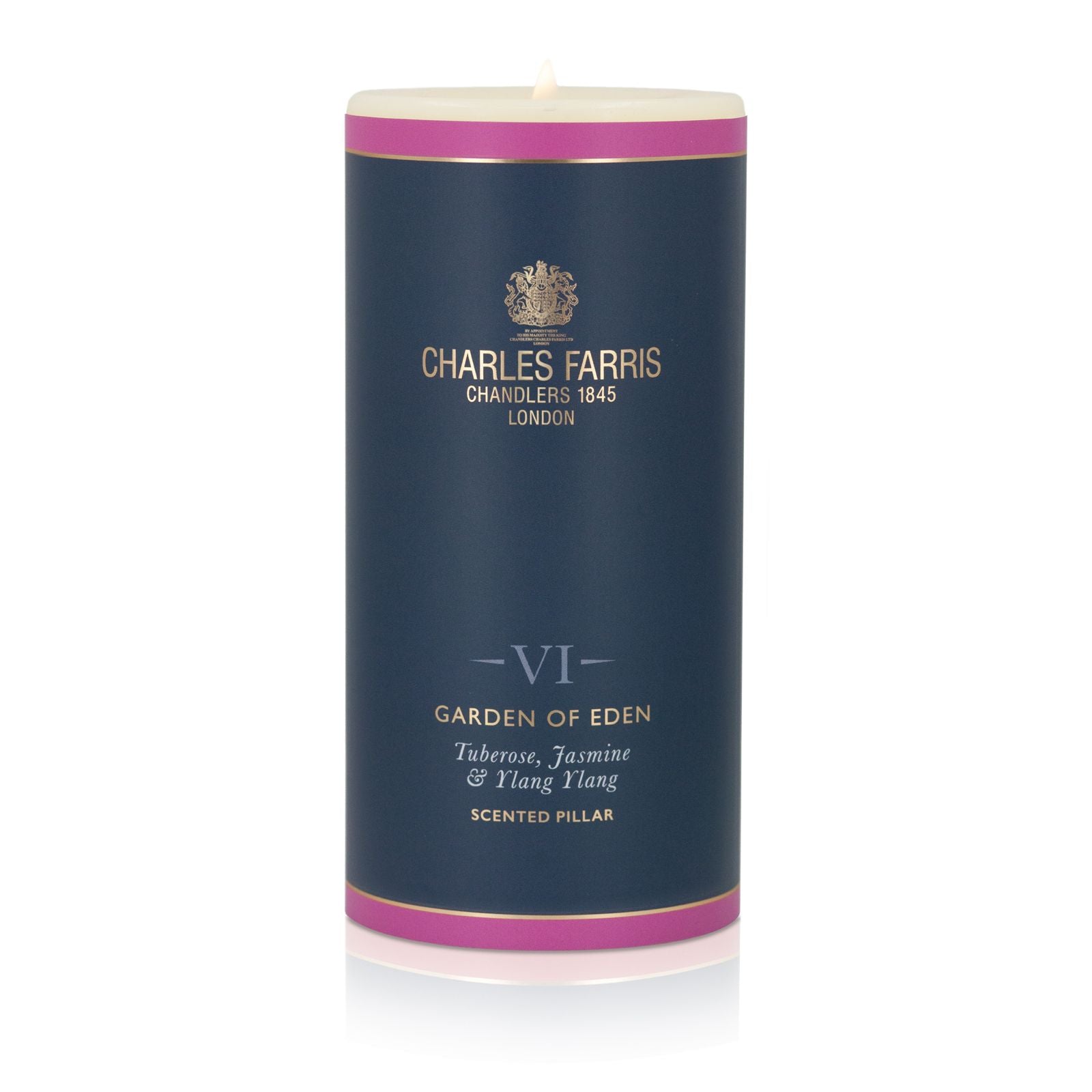 Garden of Eden Scented Pillar Candle