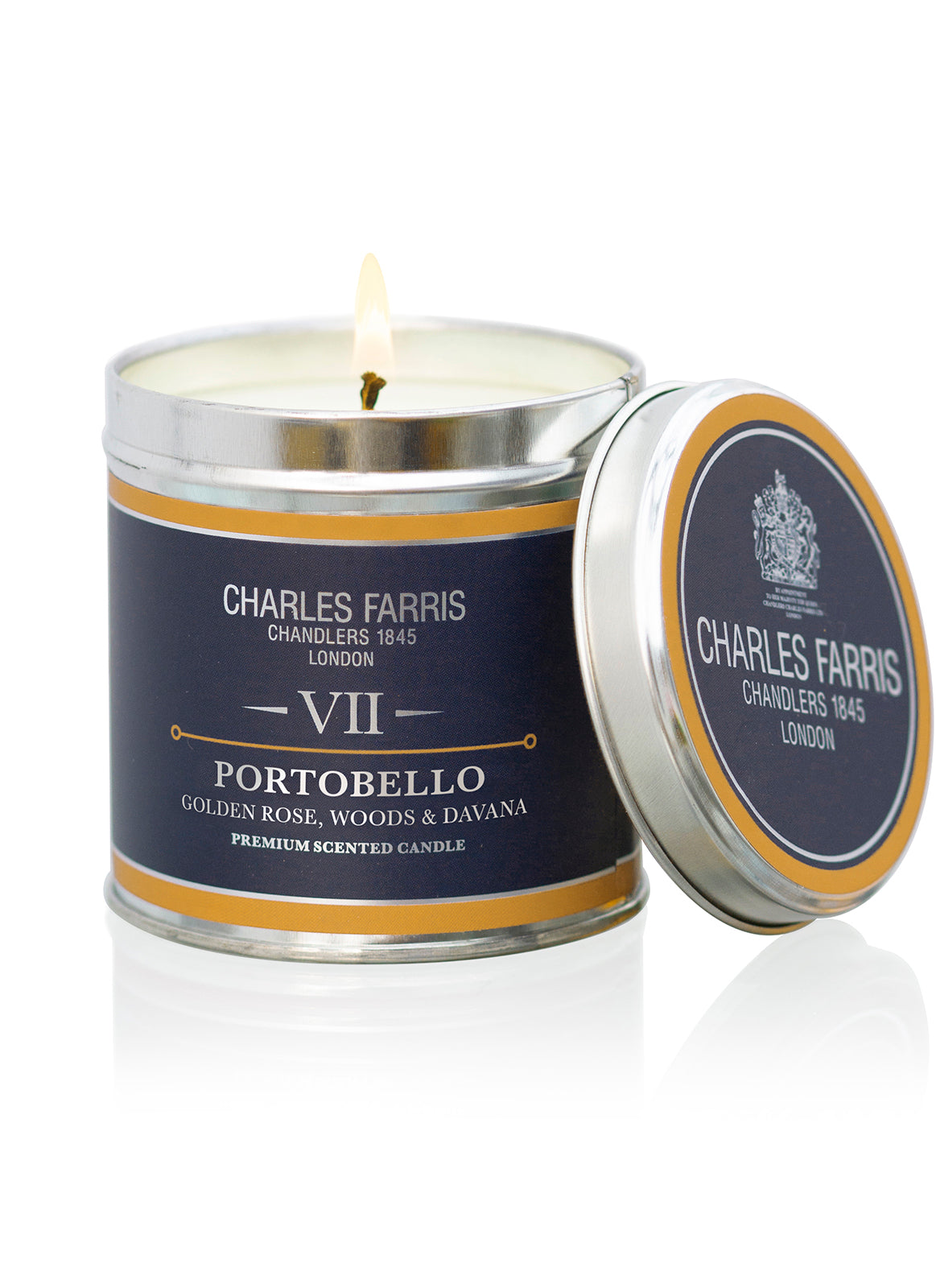 VII Portobello Tin Candle